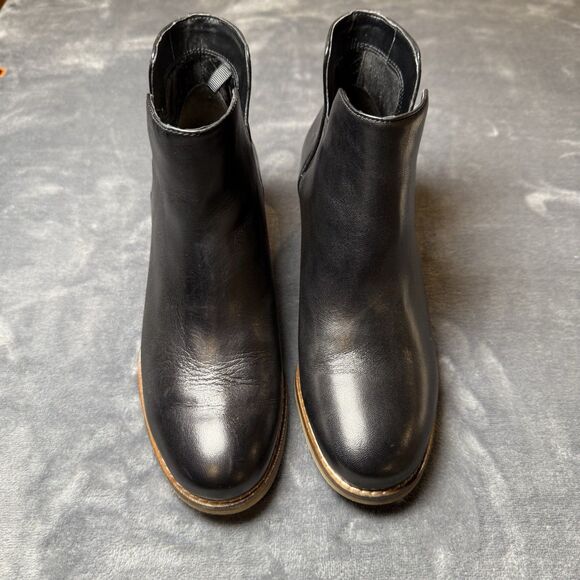 Cole Haan Women's Grand Zero Signature Leather Booties Black Leather Size 5B - Picture 2 of 8
